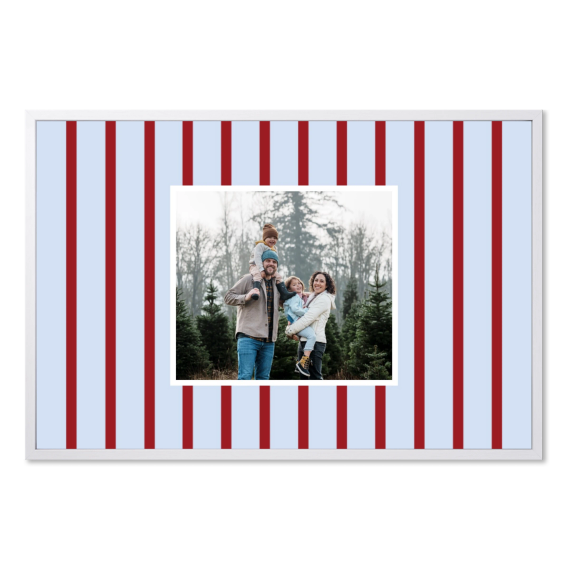 Vertical Stripes Photo Frame Vertical Stripes Photo Frame