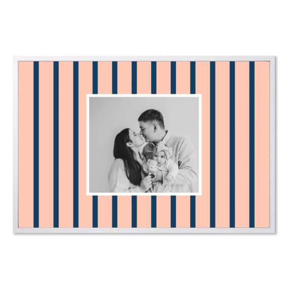 Vertical Stripes Photo Frame Vertical Stripes Photo Frame