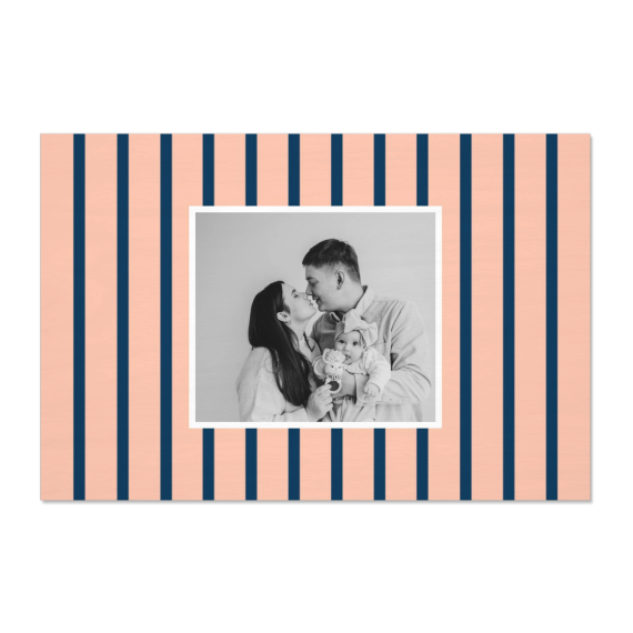 Vertical Stripes Photo Frame Vertical Stripes Photo Frame