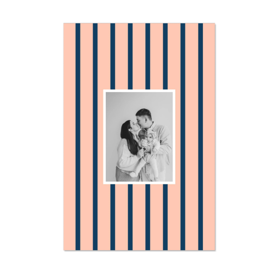 Vertical Stripes Photo Frame Vertical Stripes Photo Frame
