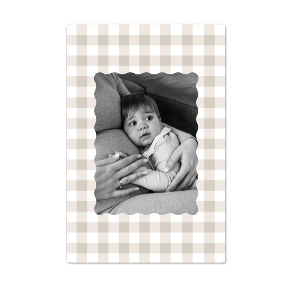 Scalloped Gingham Frame Scalloped Gingham Frame