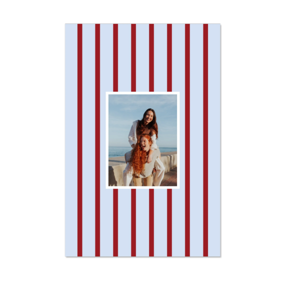 Vertical Stripes Photo Frame Vertical Stripes Photo Frame