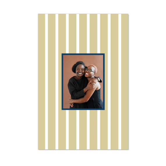 Vertical Stripes Photo Frame Vertical Stripes Photo Frame
