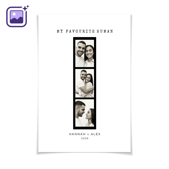 Retro Photobooth Strip Filter Photobooth