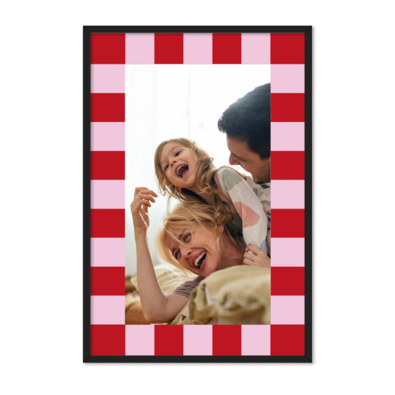 Checkered Picture Frame