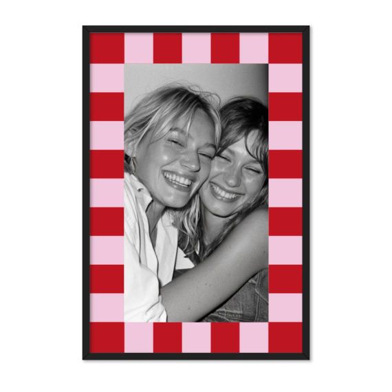 Checkered Picture Frame