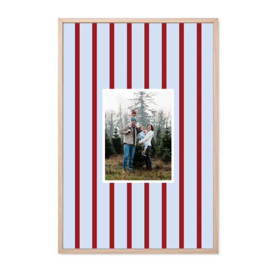 Vertical Stripes Photo Frame Vertical Stripes Photo Frame