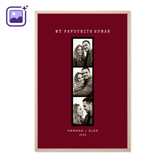 Innrammet poster 20 x 30 cm Tre Innrammet poster 20 x 30 cm Tre