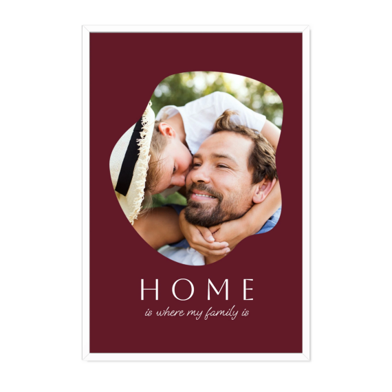 Ingekaderde Poster 20 x 30 cm Wit Ingekaderde Poster 20 x 30 cm Wit