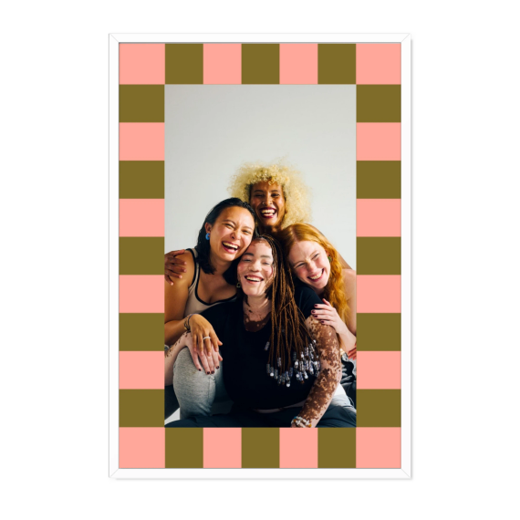 Checkered Picture Frame Checkered Picture Frame