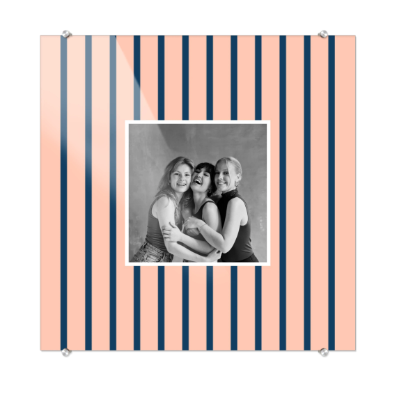 Vertical Stripes Photo Frame Vertical Stripes Photo Frame