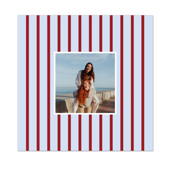Vertical Stripes Photo Frame Vertical Stripes Photo Frame