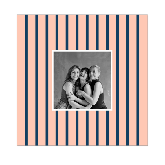 Vertical Stripes Photo Frame Vertical Stripes Photo Frame