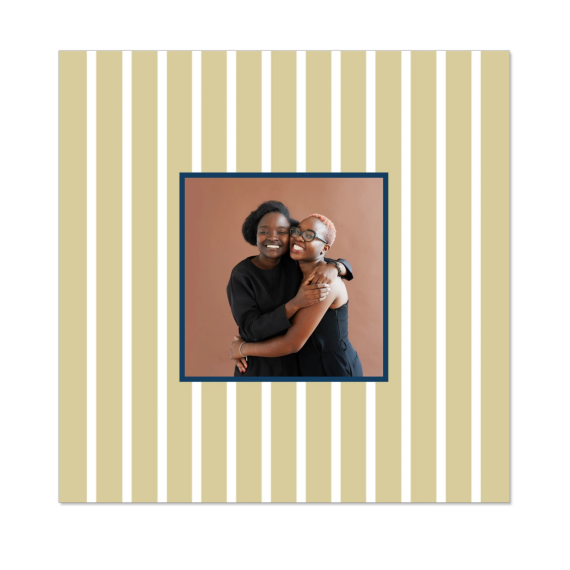 Vertical Stripes Photo Frame Vertical Stripes Photo Frame