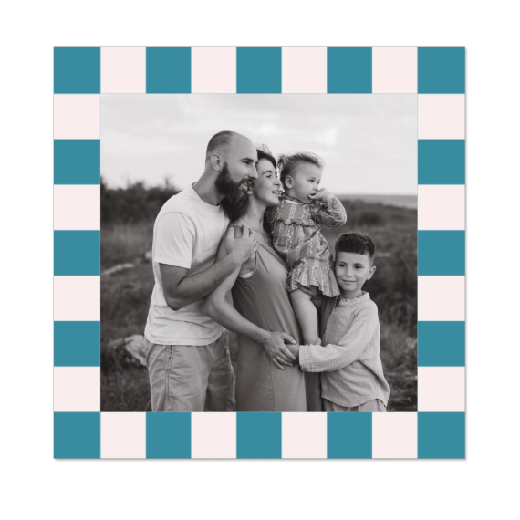 Checkered Picture Frame Checkered Picture Frame