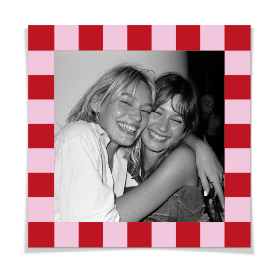 Checkered Picture Frame