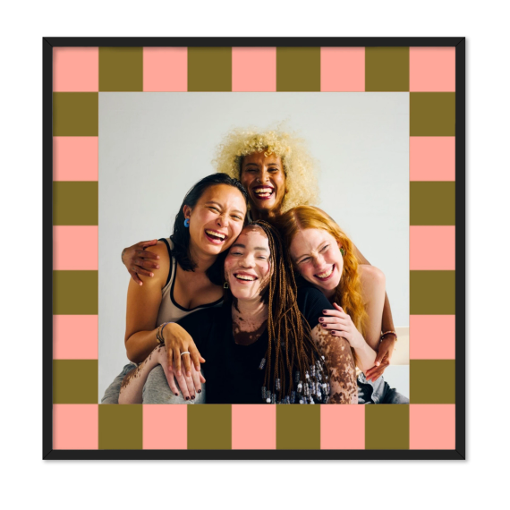 Checkered Picture Frame Checkered Picture Frame
