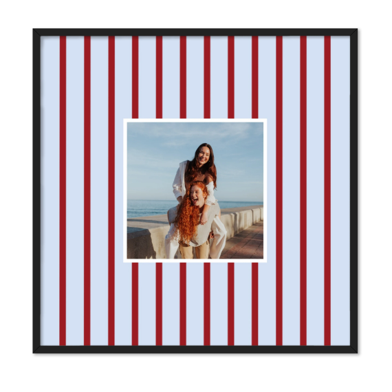 Vertical Stripes Photo Frame Vertical Stripes Photo Frame