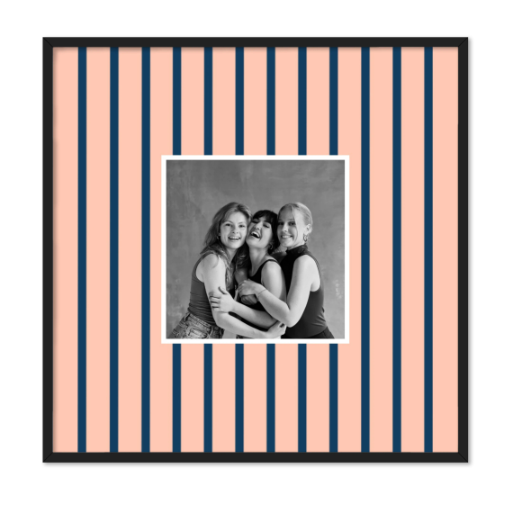 Vertical Stripes Photo Frame Vertical Stripes Photo Frame
