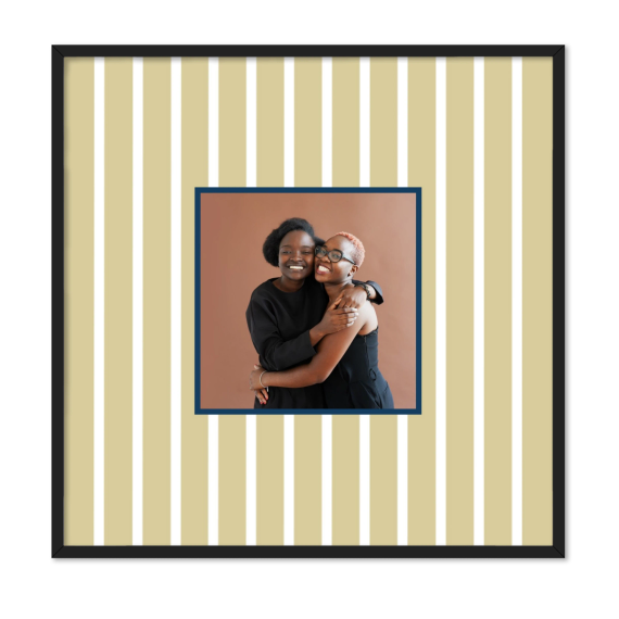 Vertical Stripes Photo Frame Vertical Stripes Photo Frame