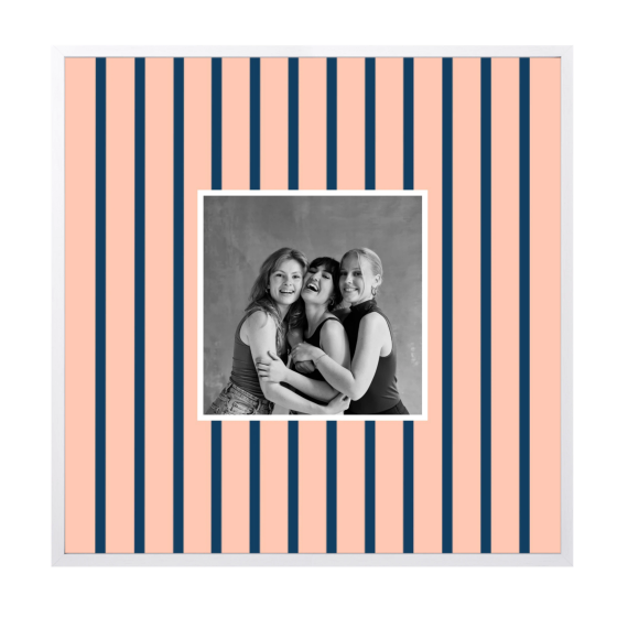 Vertical Stripes Photo Frame Vertical Stripes Photo Frame