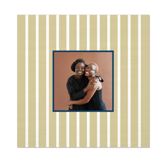 Vertical Stripes Photo Frame Vertical Stripes Photo Frame