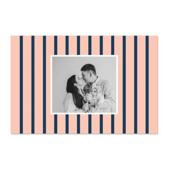 Vertical Stripes Photo Frame Vertical Stripes Photo Frame