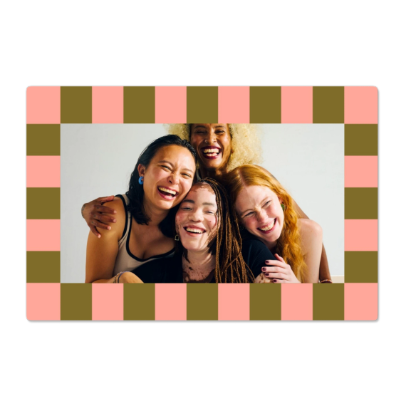 Checkered Picture Frame Checkered Picture Frame
