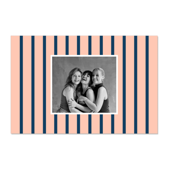Vertical Stripes Photo Frame