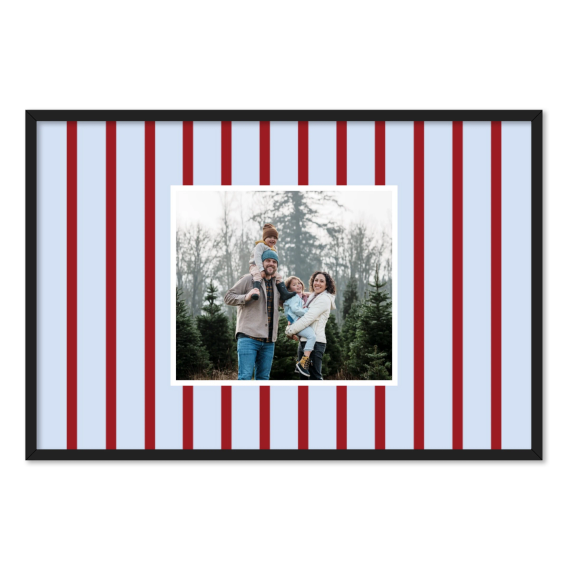 Vertical Stripes Photo Frame Vertical Stripes Photo Frame