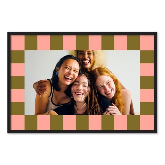 Checkered Picture Frame Checkered Picture Frame