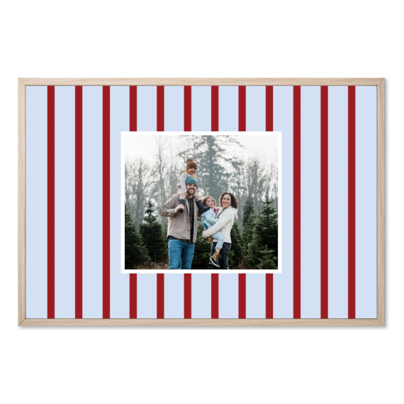 Vertical Stripes Photo Frame Vertical Stripes Photo Frame