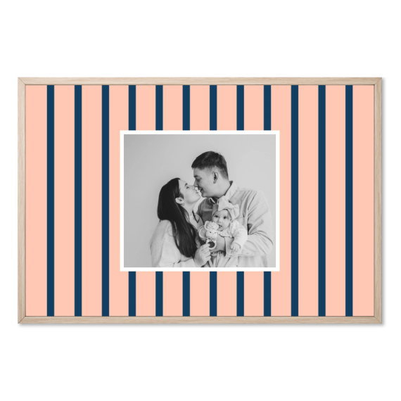 Vertical Stripes Photo Frame Vertical Stripes Photo Frame