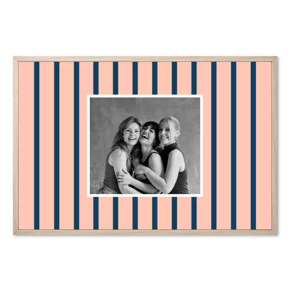 Vertical Stripes Photo Frame Vertical Stripes Photo Frame