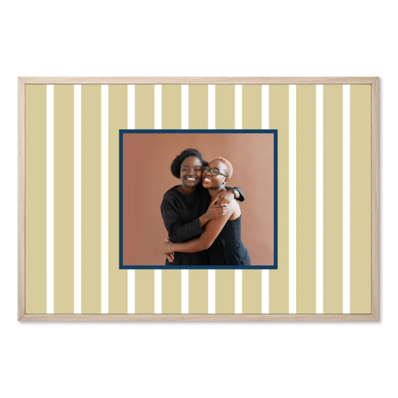 Vertical Stripes Photo Frame Vertical Stripes Photo Frame