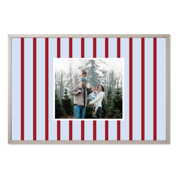 Vertical Stripes Photo Frame Vertical Stripes Photo Frame