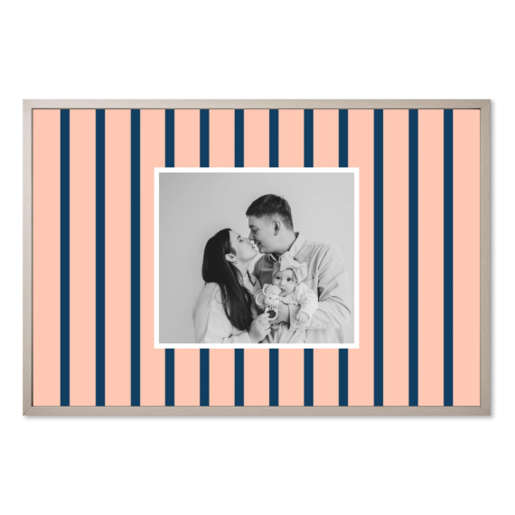 Vertical Stripes Photo Frame Vertical Stripes Photo Frame