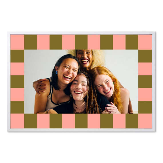 Checkered Picture Frame