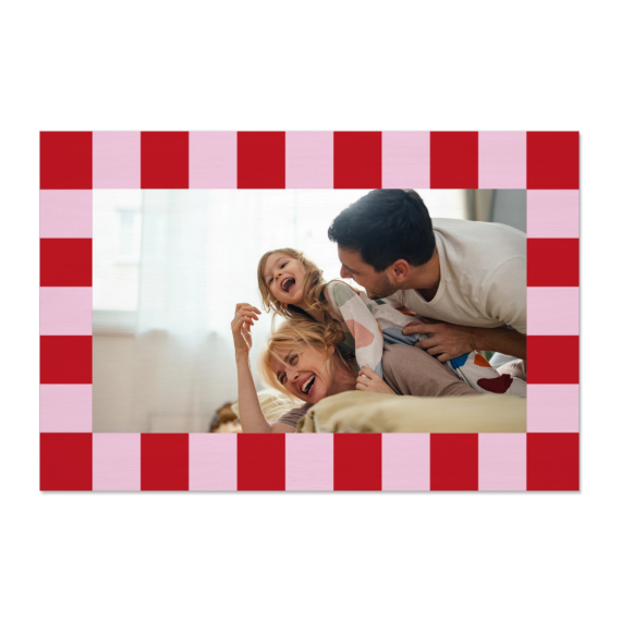 Checkered Picture Frame
