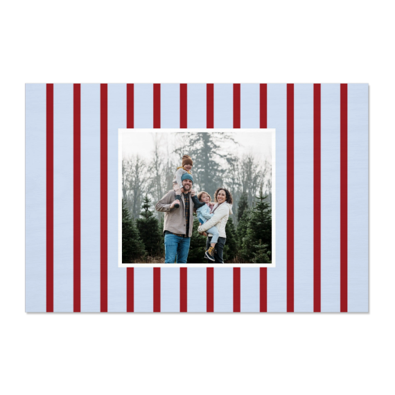 Vertical Stripes Photo Frame