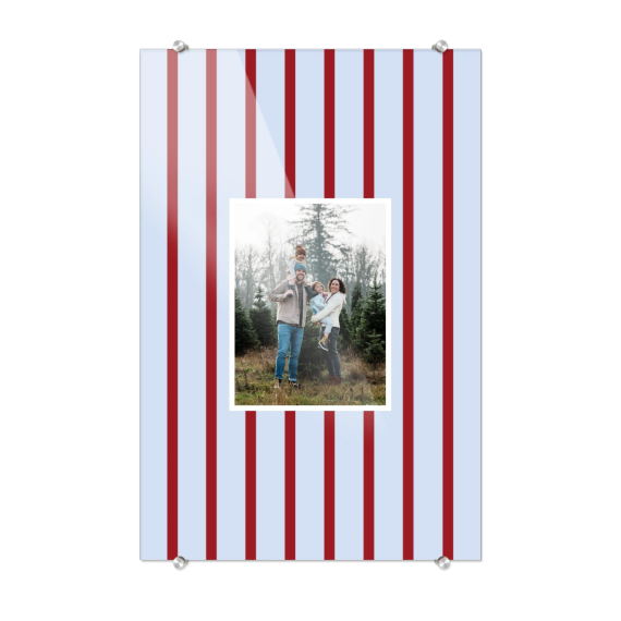 Vertical Stripes Photo Frame Vertical Stripes Photo Frame