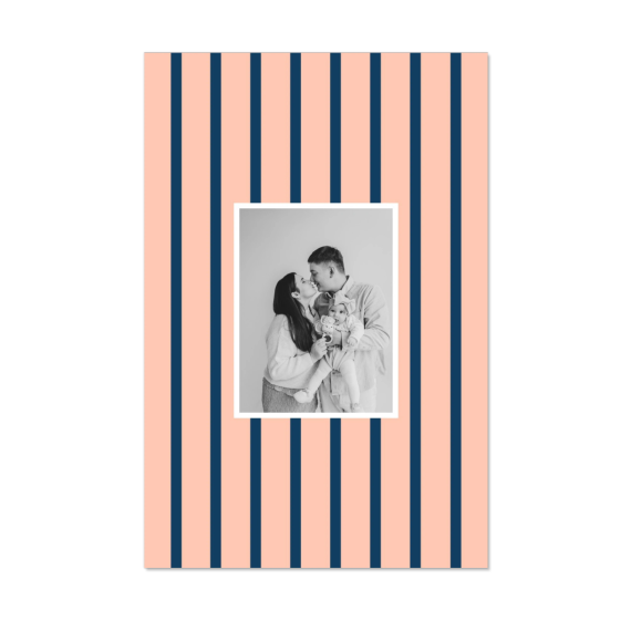 Vertical Stripes Photo Frame Vertical Stripes Photo Frame