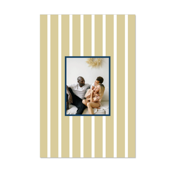 Vertical Stripes Photo Frame Vertical Stripes Photo Frame