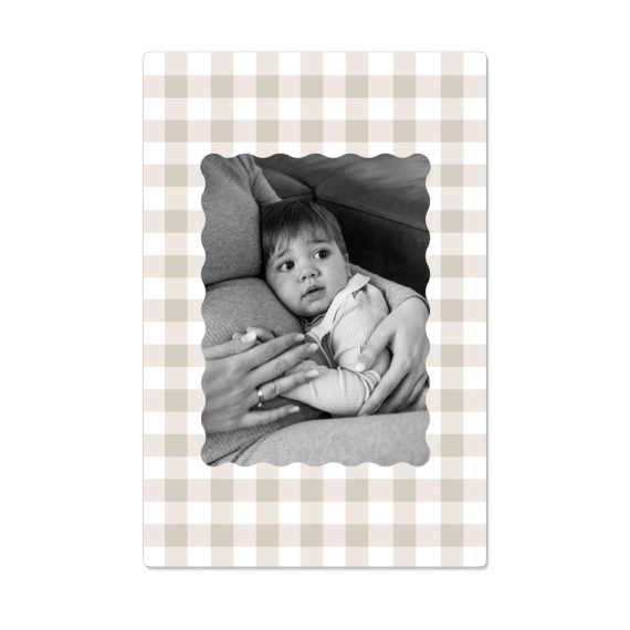 Scalloped Gingham Frame Scalloped Gingham Frame