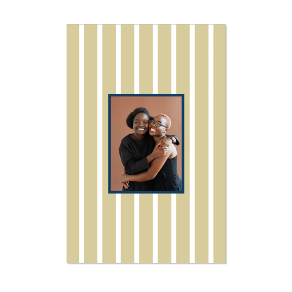 Vertical Stripes Photo Frame Vertical Stripes Photo Frame