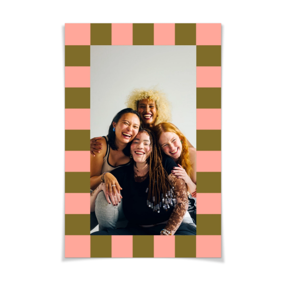 Checkered Picture Frame Checkered Picture Frame