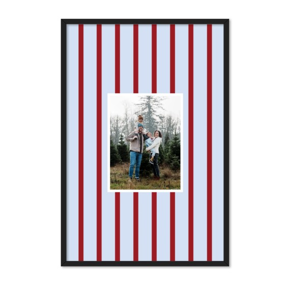 Vertical Stripes Photo Frame Vertical Stripes Photo Frame