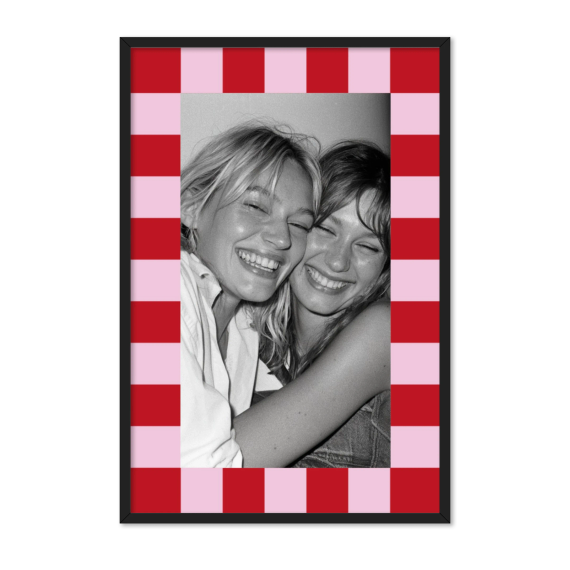 Checkered Picture Frame