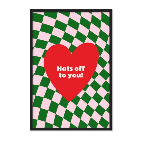 Checkerboard Love - Text Only