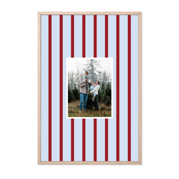 Vertical Stripes Photo Frame Vertical Stripes Photo Frame